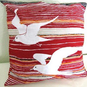 Indoor Pigeon Pillow Case Sofa Throw Cushion Cover set of two Home Decor Set